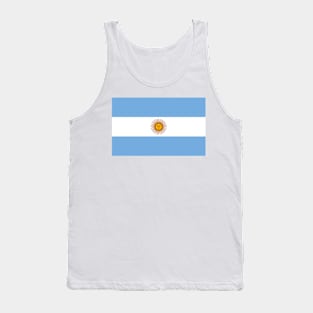 Argentina Flag Tank Top